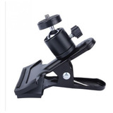 Suporte Garra Ballhead Rotativo 360 Rosca 1 4 Câmera Dsrl