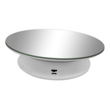 Suporte Giratório De 360 deg Mesa Espelho Branco