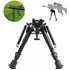 Suporte Giratório De Caça Ajustável BiPod De Rifle Dobrável