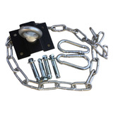 Suporte Giratório Saco Cadeira De Teto Corrente Kit Completo