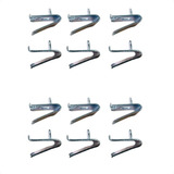 Suporte Grade Prateleira Metalfrio Imbera Hussmann 12 Peças