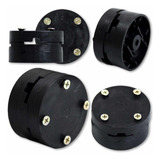 Suporte Guia Isolador Colavel Barra Chata Kit Com 120 Pcs