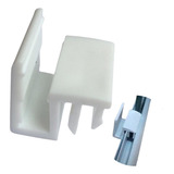 Suporte Guia Nylon Box Vidro Blindex Deslizante Correr