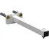 Suporte Haste De Refletor Led Parede Banner 20 Cm Branco