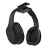 Suporte Headset Gamer Headphone Fone De Ouvido Mesa Parede Cor Preto