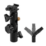 Suporte Holder Metal Spf 02 Para Sombrinha Flash Speedlite