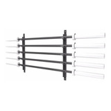Suporte Horizontal 5 Barras Olímpicas Crossfit Lpo Academia