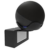 Suporte Horizontal Stand De Tomada Compatível Com Alexa Echo Dot 4  Ou 5  Geração   Smart Speaker Home   Alto Falante Inteligente  Suporte Horizontal   Preto 