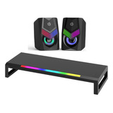 Suporte Iluminado Para Monitor