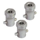 Suporte Injetor Fogão Continental 2001 Dako Ge Mabe 3 Peças