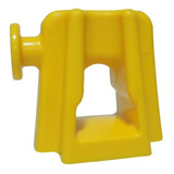 Suporte Isolador Sipa Para Ancoragem 100 Unidades Amarelo 