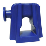 Suporte Isolador Sipa Para Ancoragem 100 Unidades Azul 