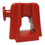Suporte Isolador Sipa Para Ancoragem 100 Unidades Vermelho