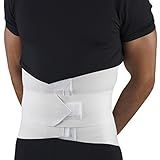 Suporte Lombo Sacral OTC Com Elevação Abdominal Branco 2X Large