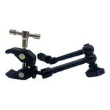 Suporte Magic Arm Articulado Garra Braçadeira Câmera Flash
