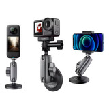 Suporte Magnético Com Braço Articulado Para Gopro E Insta360