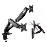 Suporte Mesa 2 Monitores 17 A 32 Articulado Cor Preto