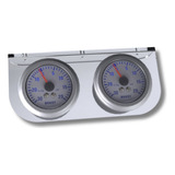 Suporte Moldura Copo Para 2 Instrumentos Manômetros De 52mm