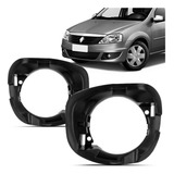 Suporte Moldura Farol Milha Logan 2007 2008 2009 2010 Copo