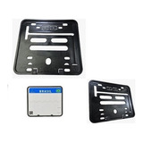 Suporte Moldura Placa Moto Mercosul Universal Qualquer Moto 