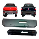 Suporte Moldura Placa Traseira Fiat Strada 2014 Original