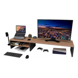 Suporte Monitor Base Informática Prateleira Setup Pc Gamer