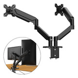 Suporte Monitor Duplo Articulado Mola Gás 12 A 32 Até 10kg