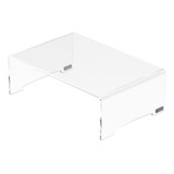 Suporte Monitor Em Acrílico Led / Lcd - Suporte Ergonômico