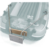 Suporte Motor Bote Inflavel C Alongador Universal Popa Ax