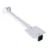 Suporte Muro Sensor Barra Alumínio Câmera Cftv 1metro Infra