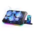 Suporte Notebook Gamer Rgb Ergonomico 6 Fans Coller Celular