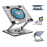 Suporte Notebook Leptop Cooler Mesa Portátil Alumínio 360 