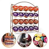 Suporte Organizador Porta 40 Cápsulas De Café Compatível Com -Dolce Gusto- -Cobre-