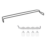 Suporte Organizador Taças Vinho Champanhe 42cm Exclusivo Aço