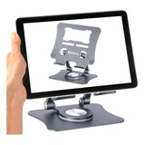 Suporte P/ iPad E Tablet Universal Alumínio Articulado 360º