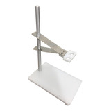 Suporte P 2 Eletrodos Haste Inox E Base Polipropileno