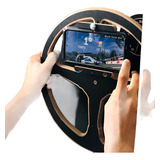 Suporte P Celular Simulador Tipo G29 g920 Simulador Cockpit Cor Transparente Painel Preto