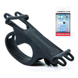 Suporte P Celular Smart 4 A 6 Polegadas Bike Silicone Cores Cor Preto