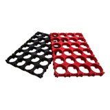 Suporte Pack Bateria 18650 4x6 Lítio 1 Positivo 1 Negativo