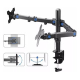 Suporte Para 2 Monitores 15 A 32 Articulado De Mesa Kmt21224