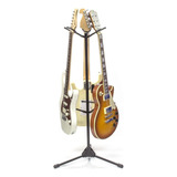 Suporte Para 3 Instrumentos Violão guitarra baixo Sptrio Cor Preto