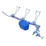 Suporte Para 3 Varas De Pesca Borda Barco Com Estojo De Isca