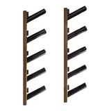 Suporte Para 5 Skates Ou Skates Longboard Horizontal 45 