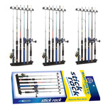Suporte Para 6 Varas De Pesca 3 Unidades
