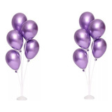 Suporte Para Balão Bexiga Mesa Kit Arranjo 45 Cm 2 Und