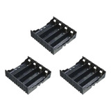Suporte Para Baterias Em Paralelo 18650 3 7v 3pçs