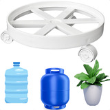Suporte Para Botijão De Gás Vasos Galão Base Com Rodinha