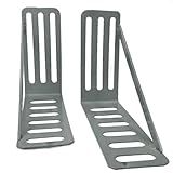 Suporte Para Cabeceira Cama Box Par De Framer 330x60 Aço Galvanizado