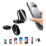 Suporte Para Carro Veicular Magnético Dobrável 360 Graus