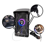 Suporte Para Celular Capa Impermeável Para Moto Com Usb